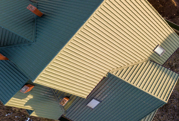 Vesta Plank 6 inch lap steel siding horizontal application